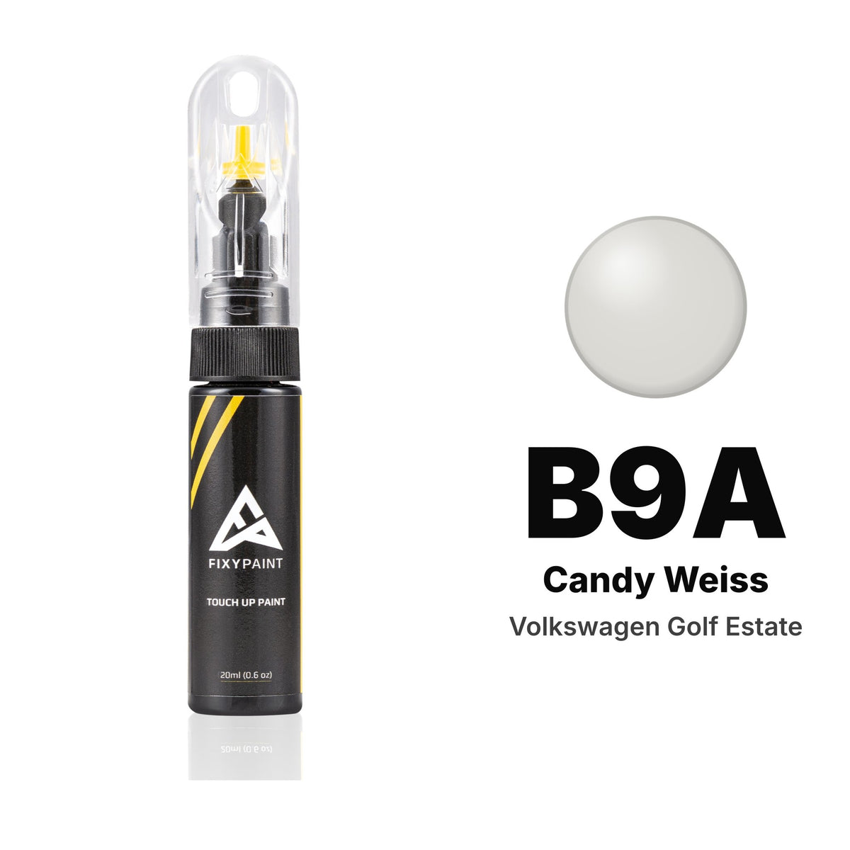 Vernice ritocco per Volkswagen Golf Estate – B9A Candy Weiss (2009–2012), kit Base