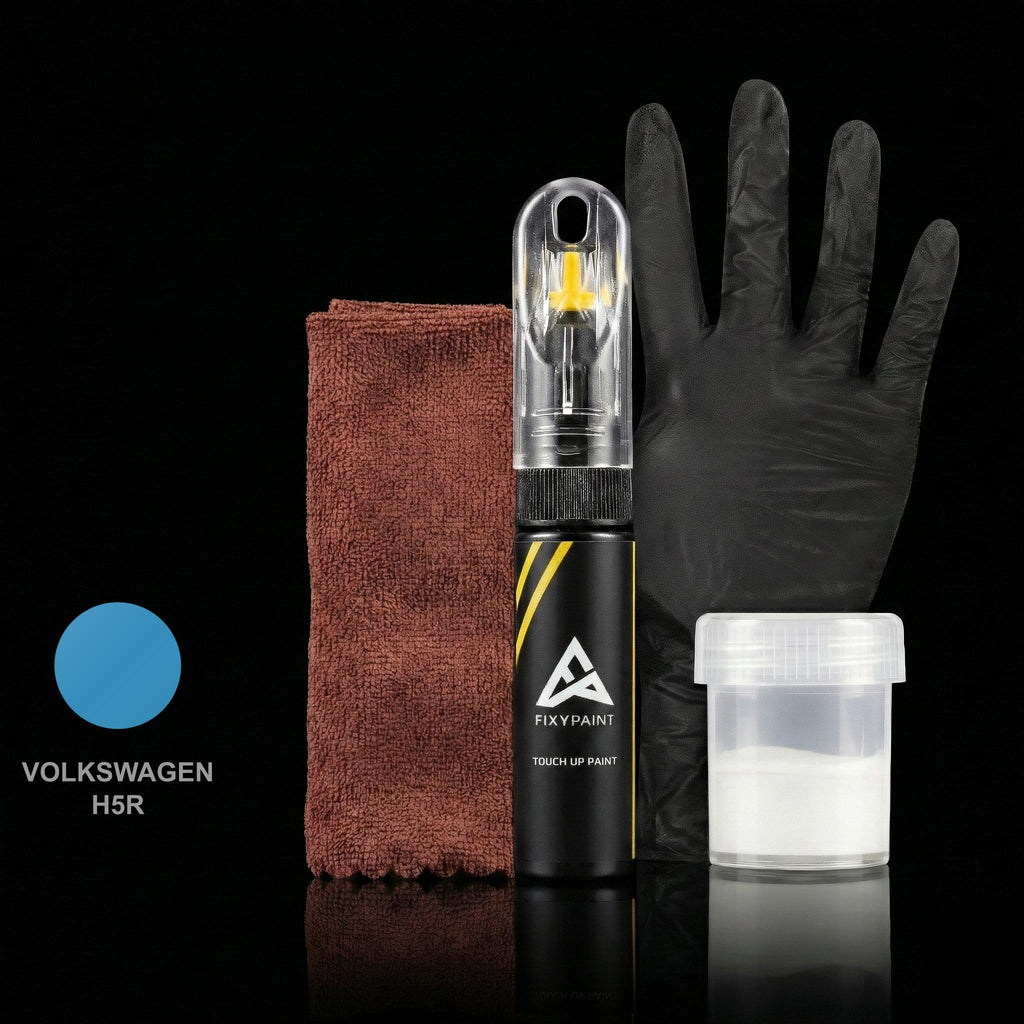 Volkswagen Universal touch up paint kit - DEANISCHBLAU H5R scratch repair