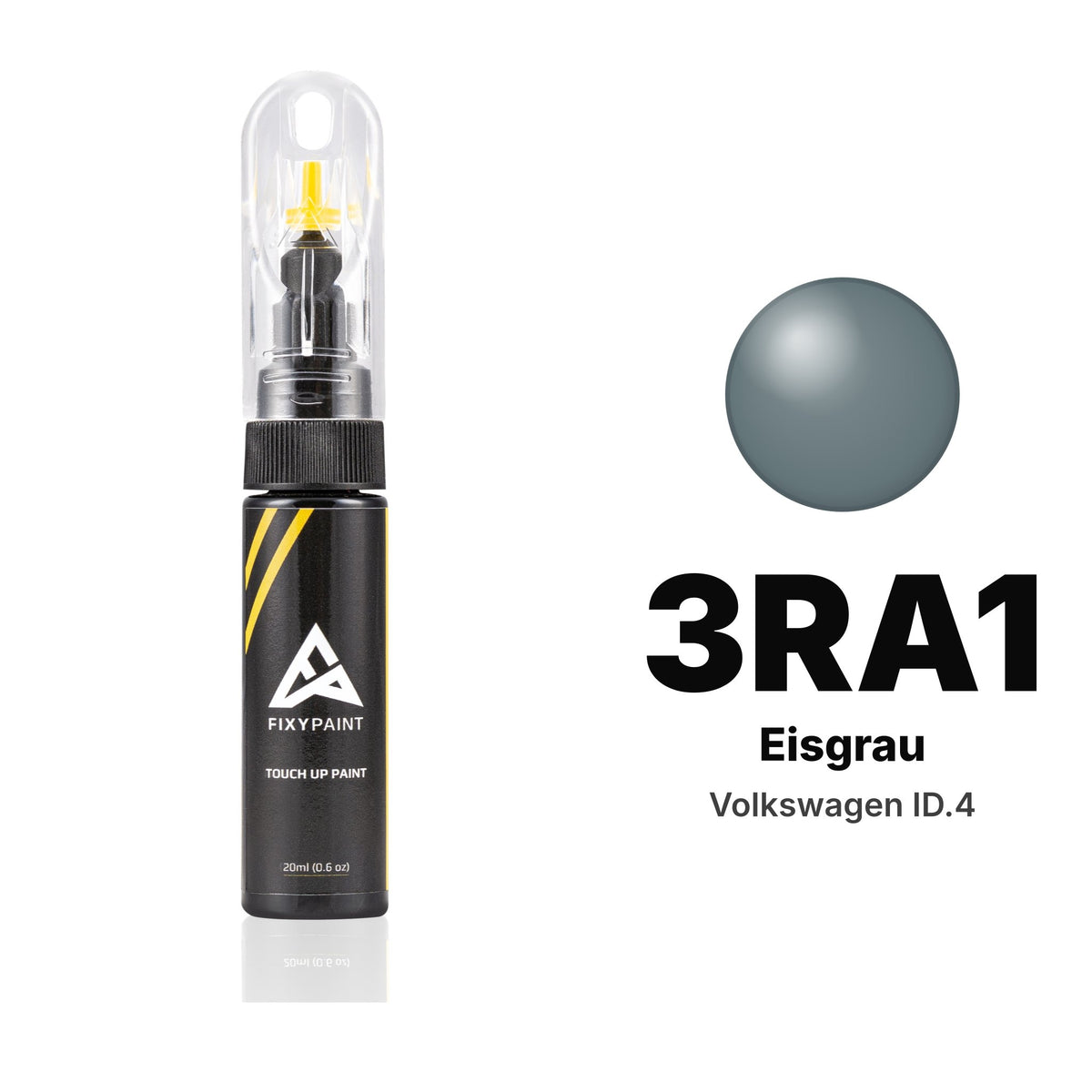 Lackstift für Volkswagen ID.4 – 3RA1 Eisgrau (2025), Set Basis