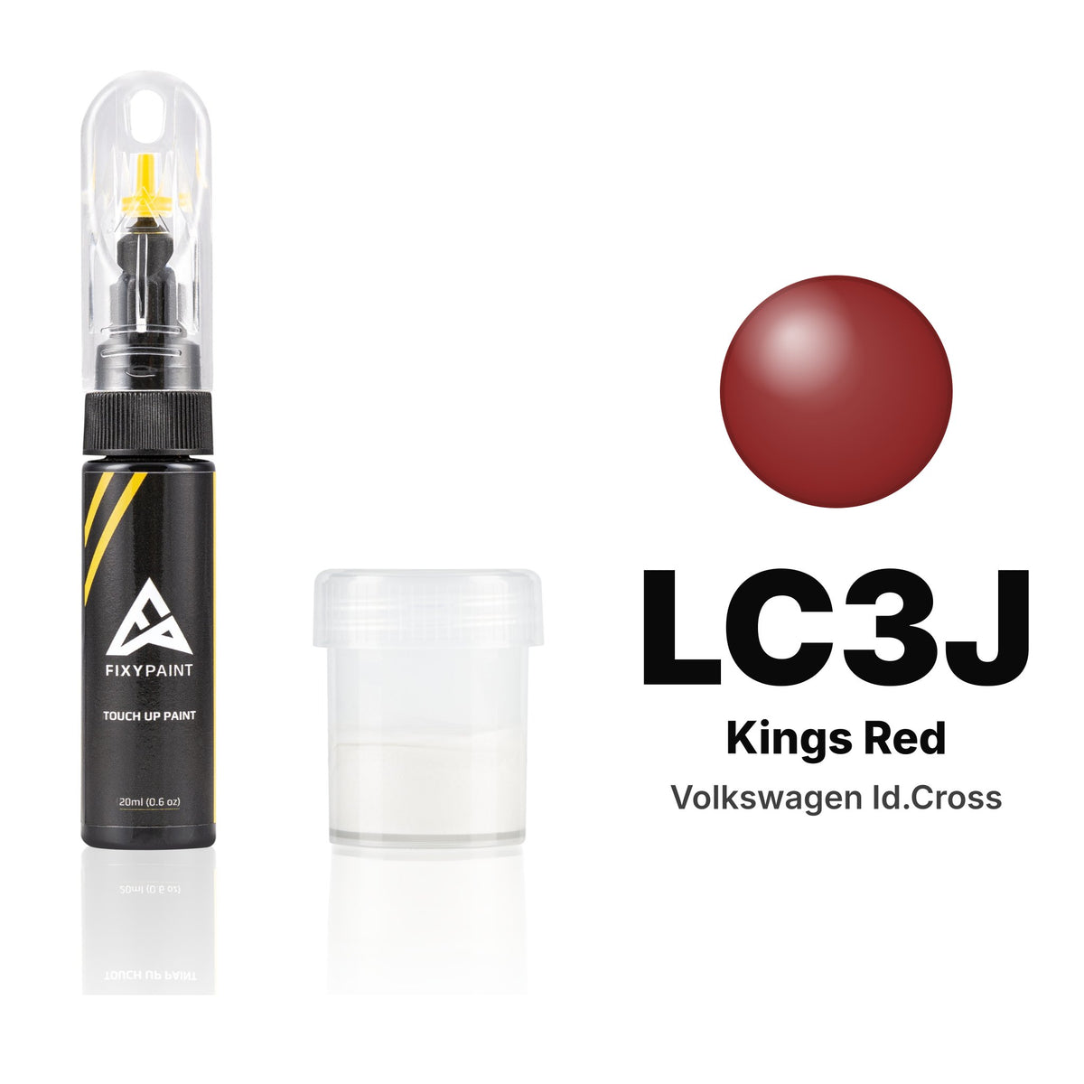 Vernice ritocco per Volkswagen ID. Cross – LC3J Kings Red (dal 2025), kit Standard