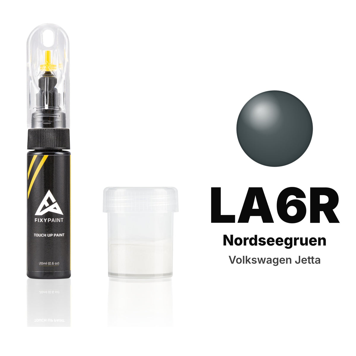 Touch-up paint for Volkswagen Jetta LA6R Nordseegruen, Standard kit