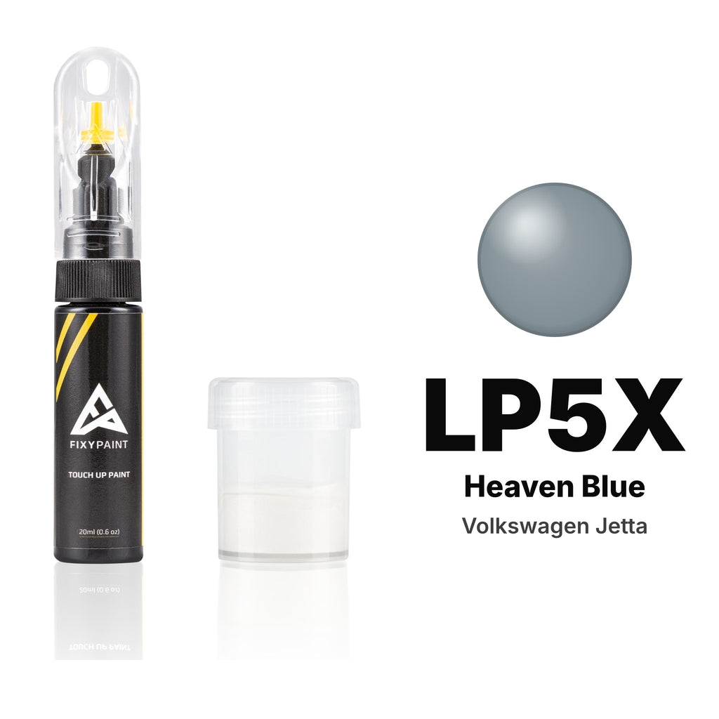 Touch-up paint for Volkswagen Jetta LP5X Heaven Blue, Standard kit