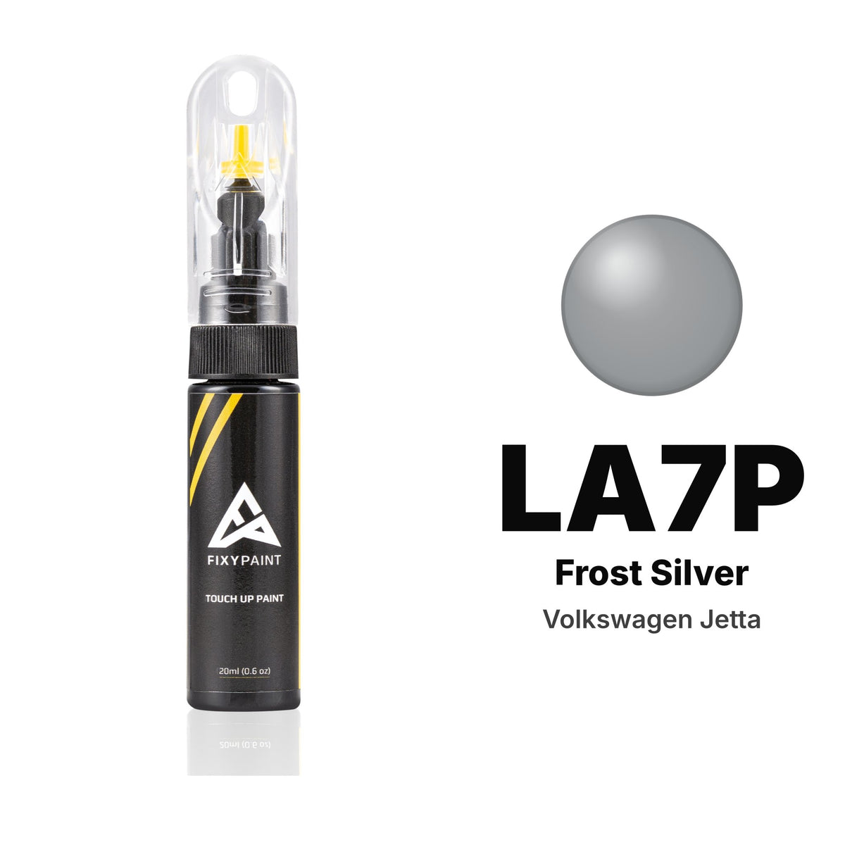 Touch-up paint for Volkswagen Jetta LA7P Frost Silver, Basic kit
