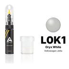 Touch-up paint for Volkswagen Jetta L0K1 Oryx White, Standard kit