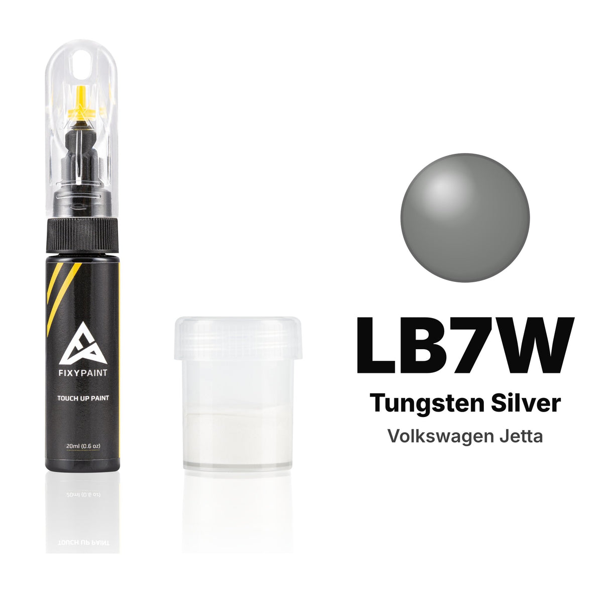 Touch-up paint for Volkswagen Jetta LB7W Tungsten Silver, Standard kit