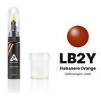 Pintura de retoque para Volkswagen Jetta – LB2Y Habanero Orange (2019–2021), kit Estándar