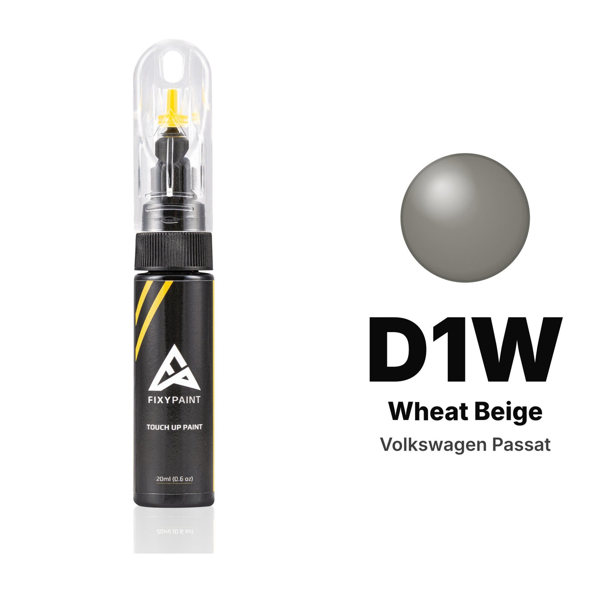 Touch-up paint for Volkswagen Passat D1W Wheat Beige, Basic kit