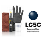 Touch-up paint for Volkswagen Passat LC5C Sapphire Blue, Complete kit
