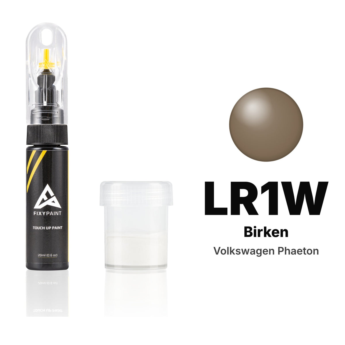 Touch-up paint for Volkswagen Phaeton LR1W Birken, Standard kit