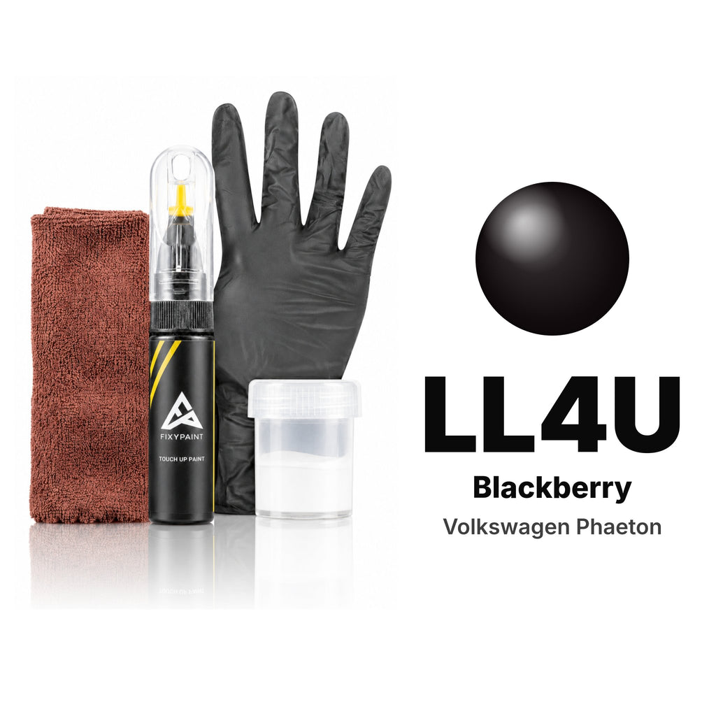 Touch-up paint for Volkswagen Phaeton LL4U Blackberry, Complete kit