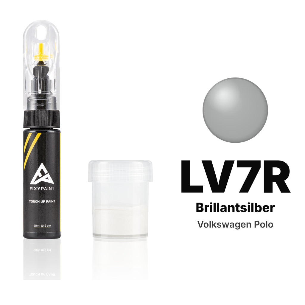 Touch-up paint for Volkswagen Polo LV7R Brillantsilber, Standard kit