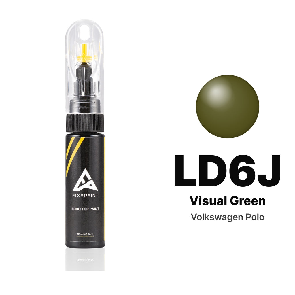 Touch-up paint for Volkswagen Polo LD6J Visual Green, Basic kit