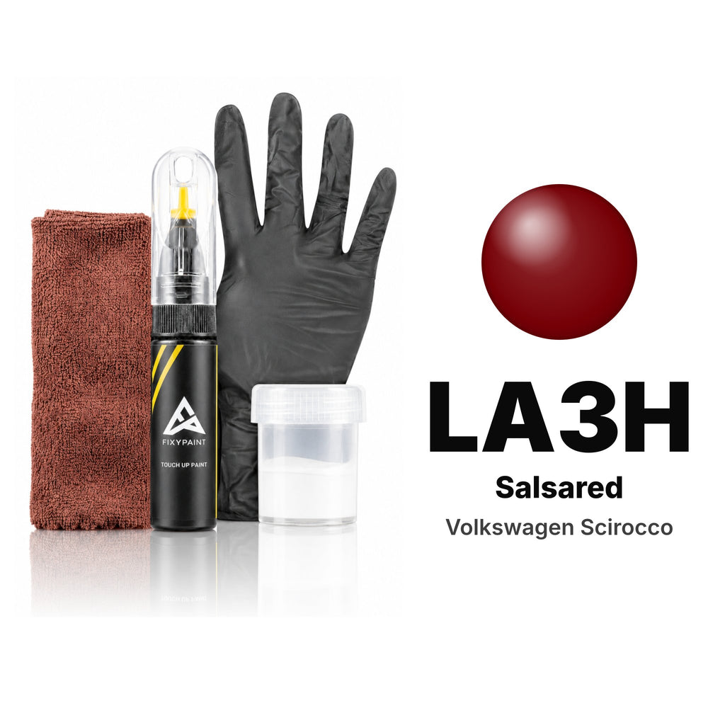 Touch-up paint for Volkswagen Scirocco LA3H Salsared, Complete kit