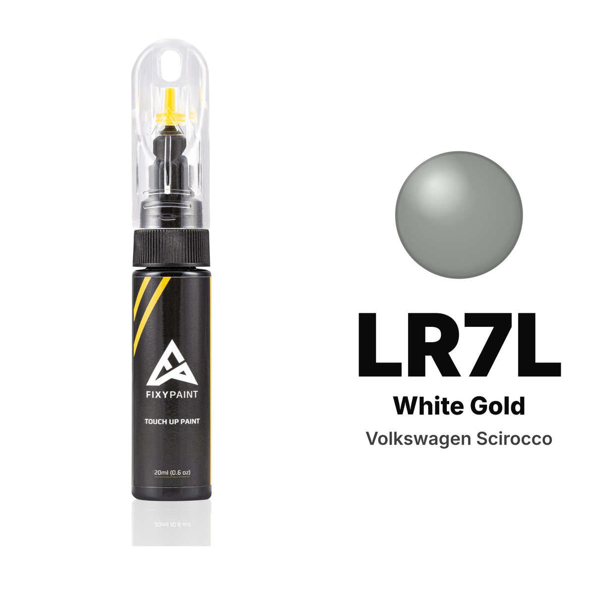 Touch-up paint for Volkswagen Scirocco LR7L White Gold, Basic kit
