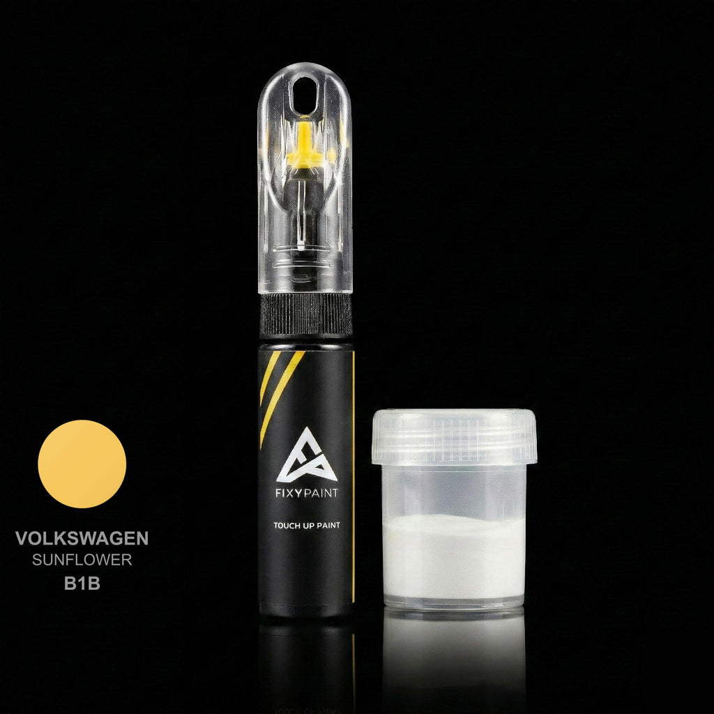 Volkswagen Golf touch up paint kit - YELLOW RUSH B1B scratch repair