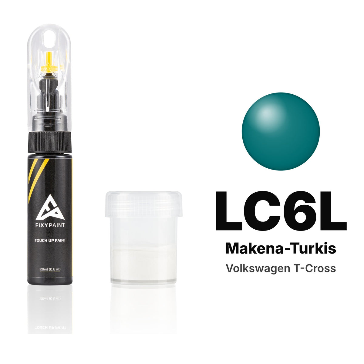 Touch-up paint for Volkswagen T-Cross LC6L Makena-Turkis, Standard kit
