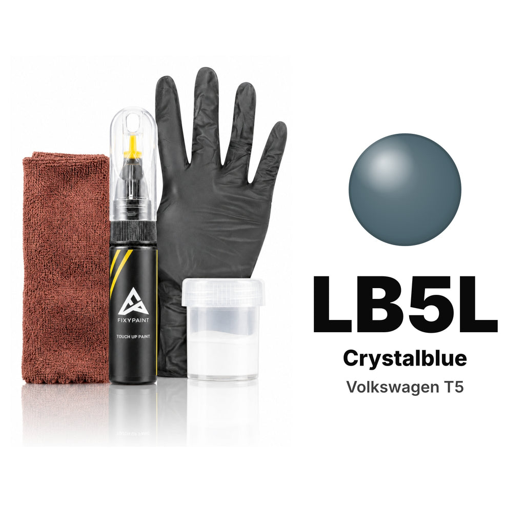 Touch-up paint for Volkswagen T5 LB5L Crystalblue, Complete kit