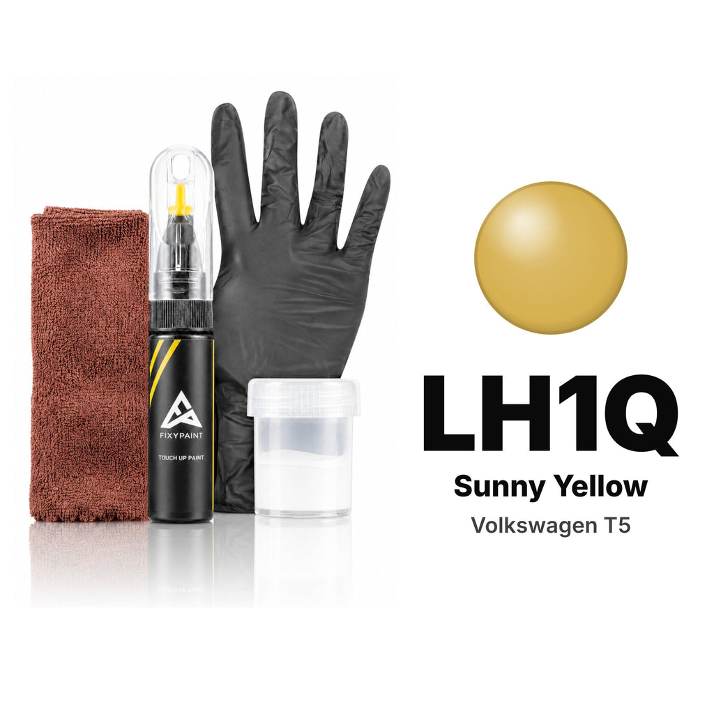 Touch-up paint for Volkswagen T5 LH1Q Sunny Yellow, Complete kit