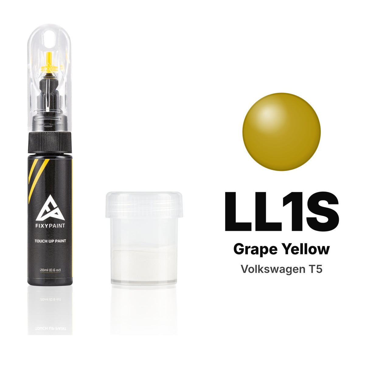 Touch-up paint for Volkswagen T5 LL1S Grape Yellow, Standard kit