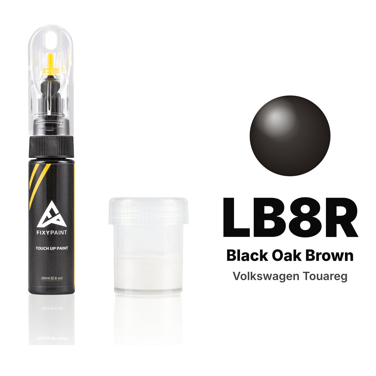 Lackstift für Volkswagen Touareg – LB8R Black Oak Brown (2015–2020), Set Standard