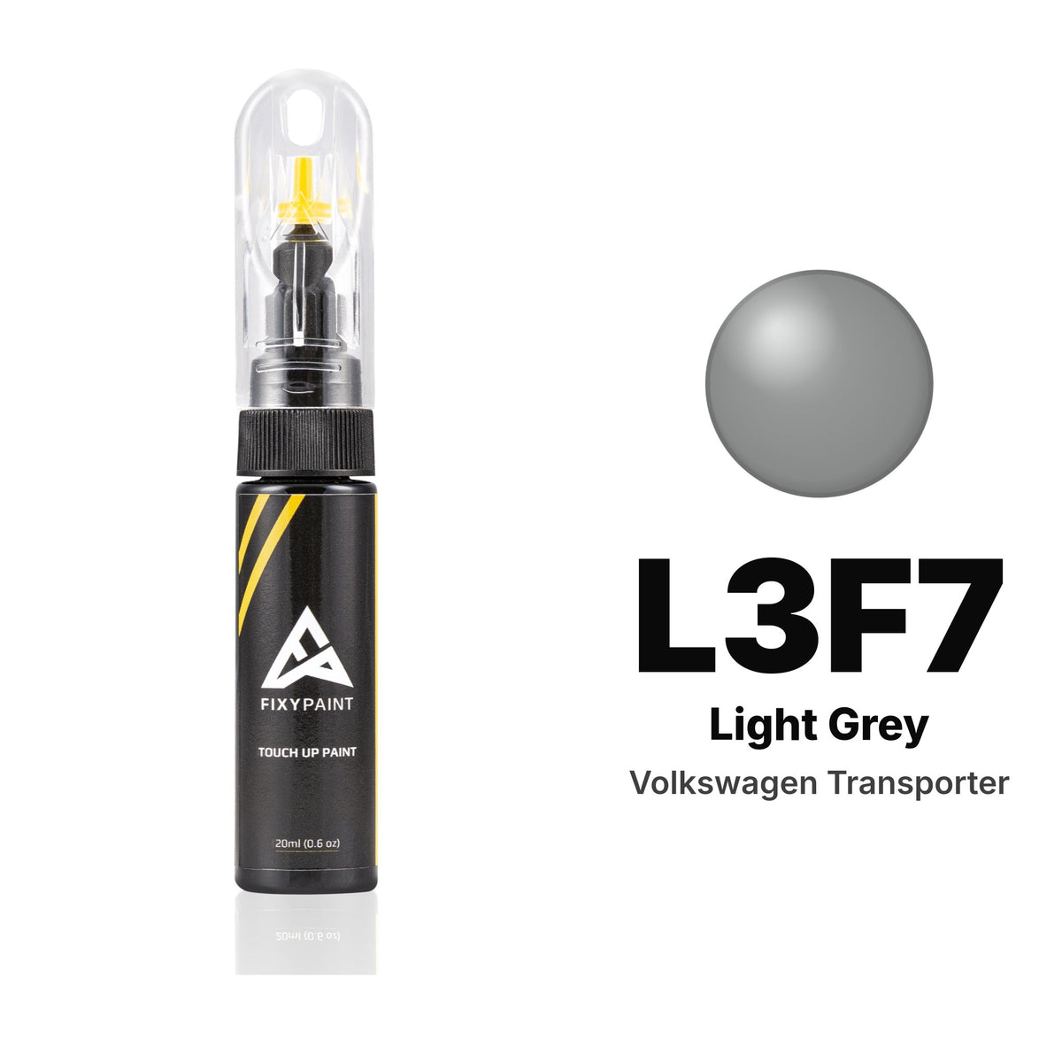 Touch-up paint for Volkswagen Transporter L3F7 Light Grey, Basic kit