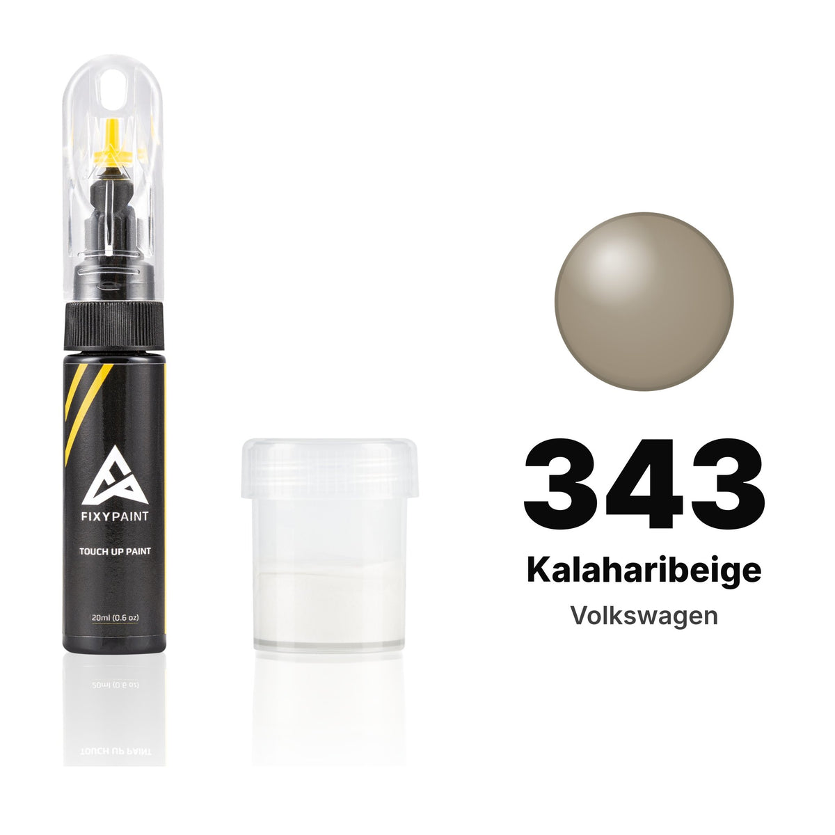 Vernice ritocco per Volkswagen – 343 Kalaharibeige (tutti i modelli, 1957–1961), kit Standard