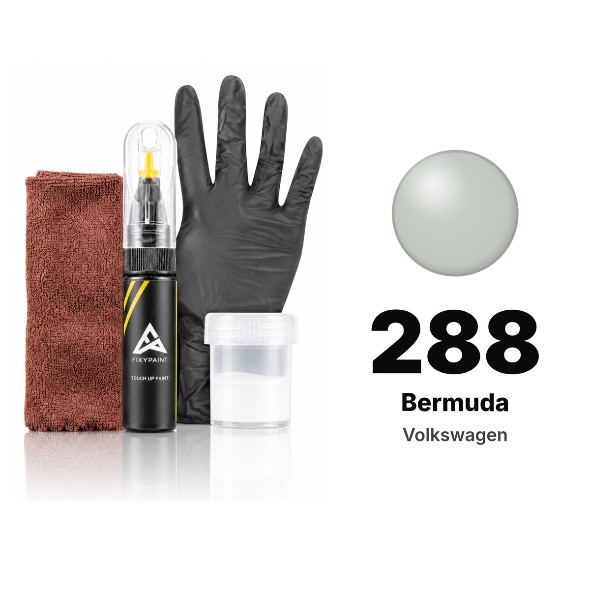 Touch-up paint for Volkswagen 288 Bermuda, Complete kit