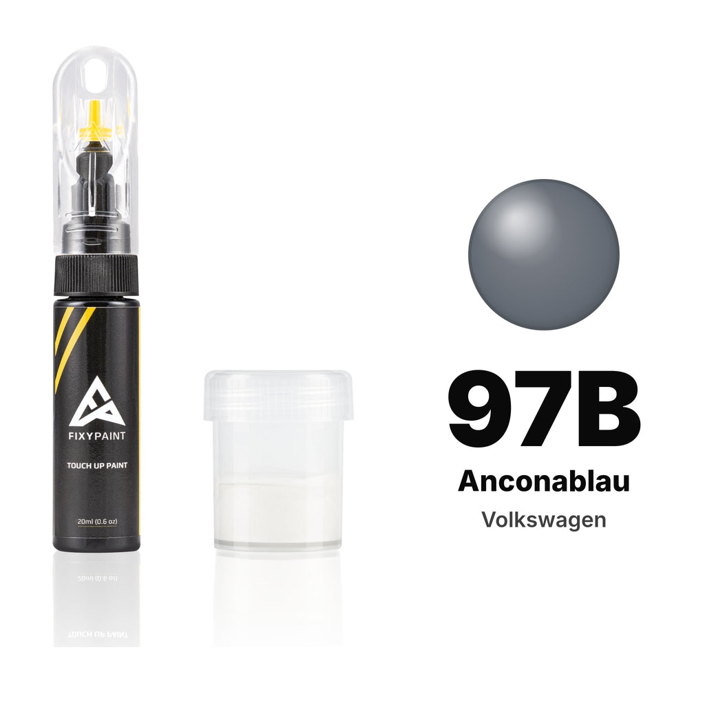 Touch-up paint for Volkswagen 97B Anconablau, Standard kit