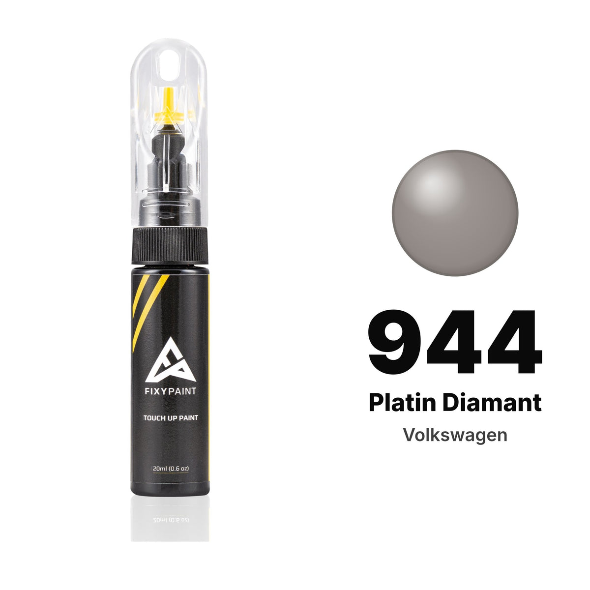 Touch-up paint for Volkswagen 944 Platin Diamant, Basic kit