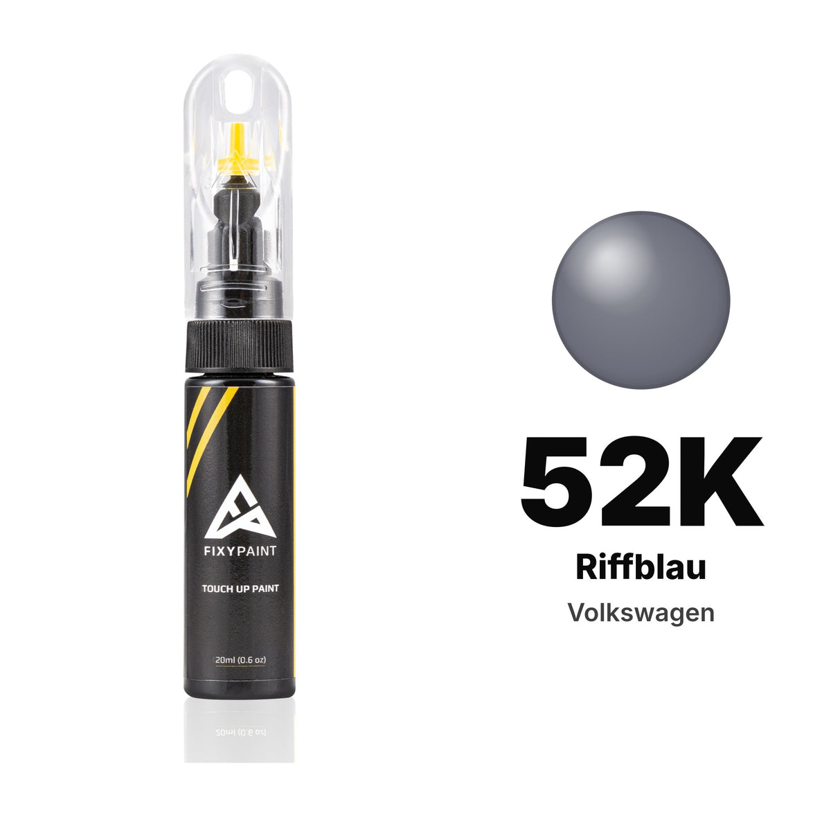 Touch-up paint for Volkswagen 52K Riffblau, Basic kit