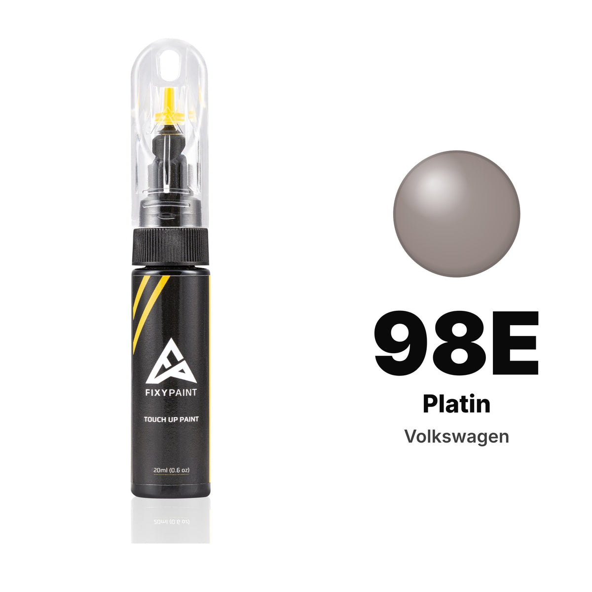 Touch-up paint for Volkswagen 98E Platin, Basic kit