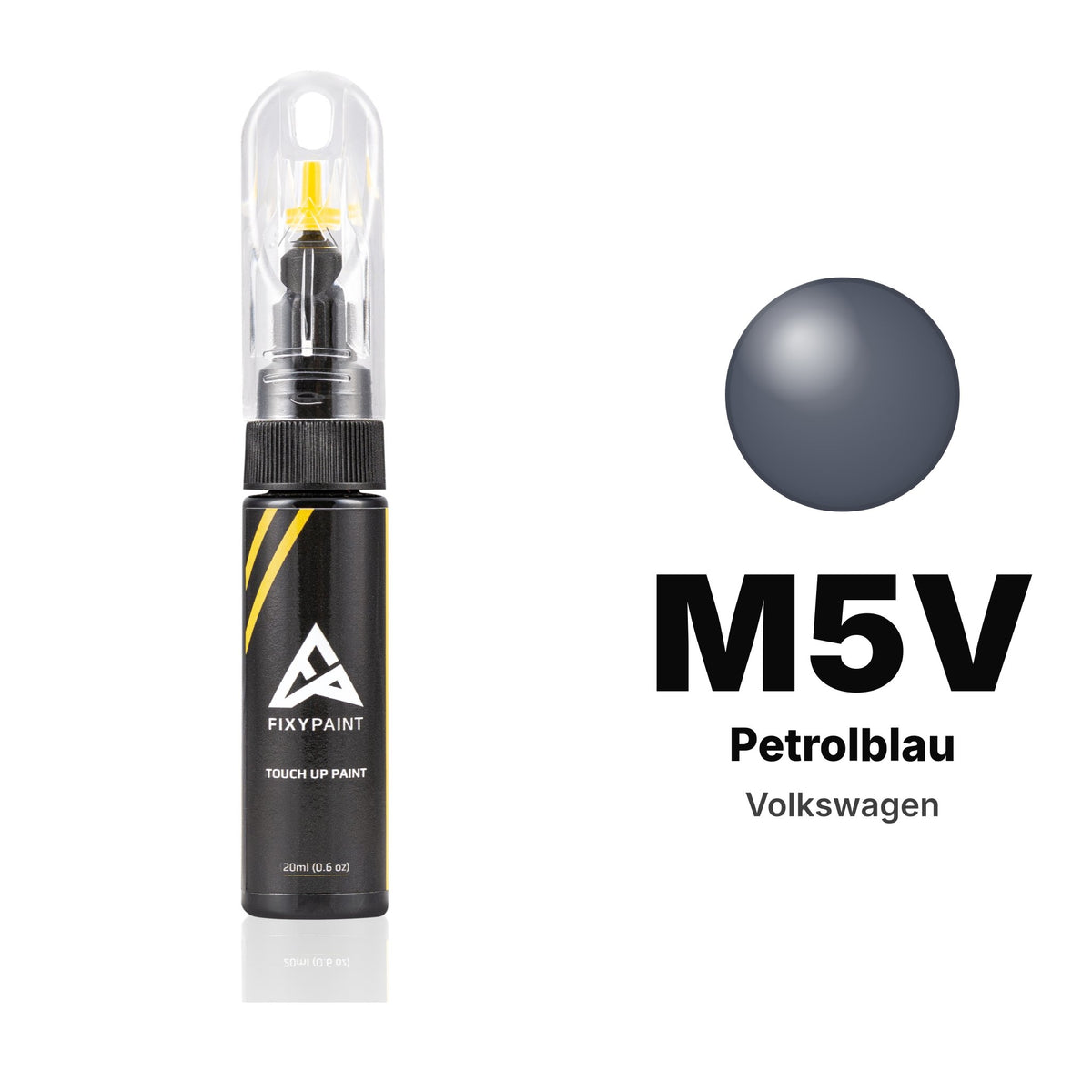 Vernice ritocco per Volkswagen – M5V Petrolblau (tutti i modelli, 1979–1984), kit Base