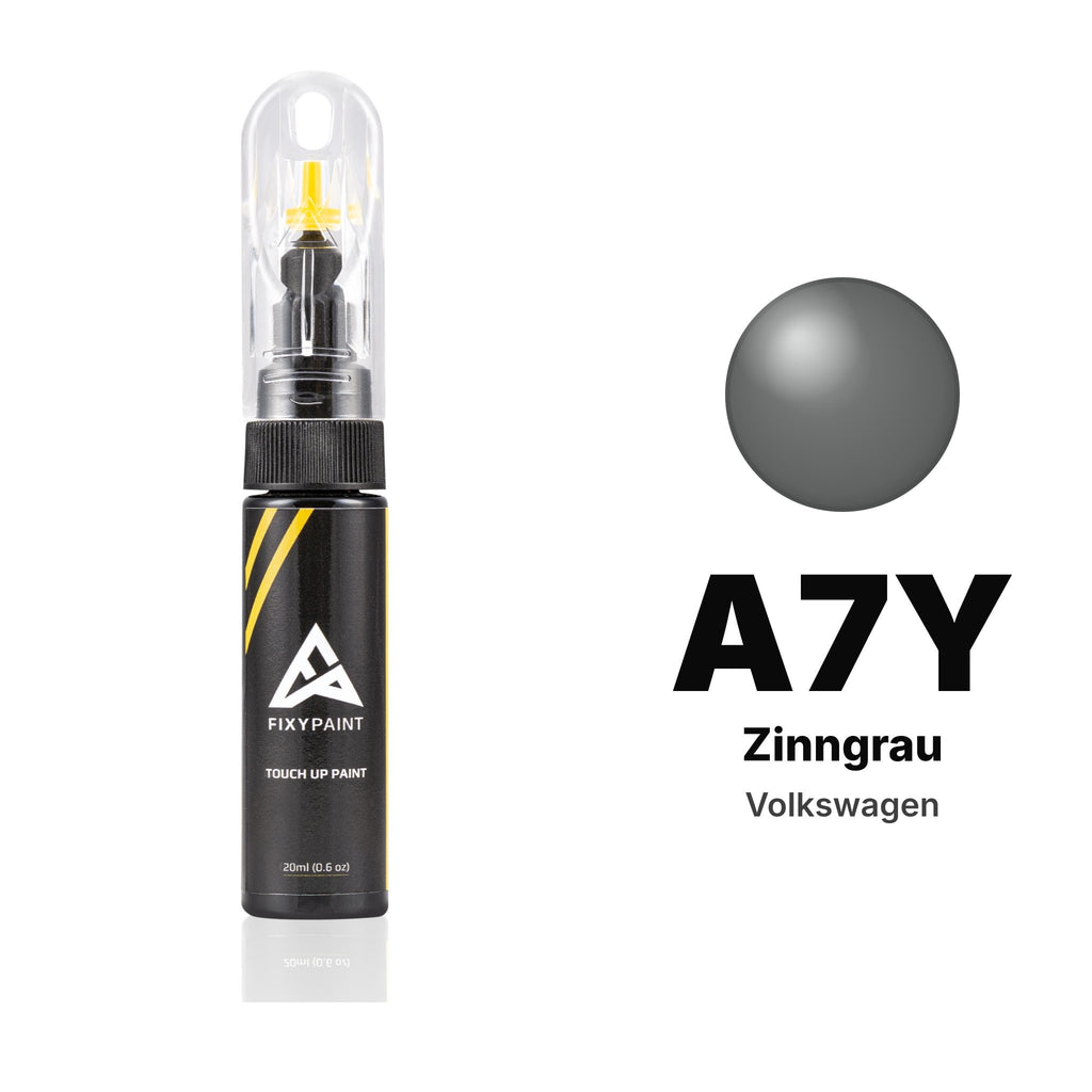 Vernice ritocco per Volkswagen – A7Y Zinngrau (tutti i modelli, 1984–1988), kit Base