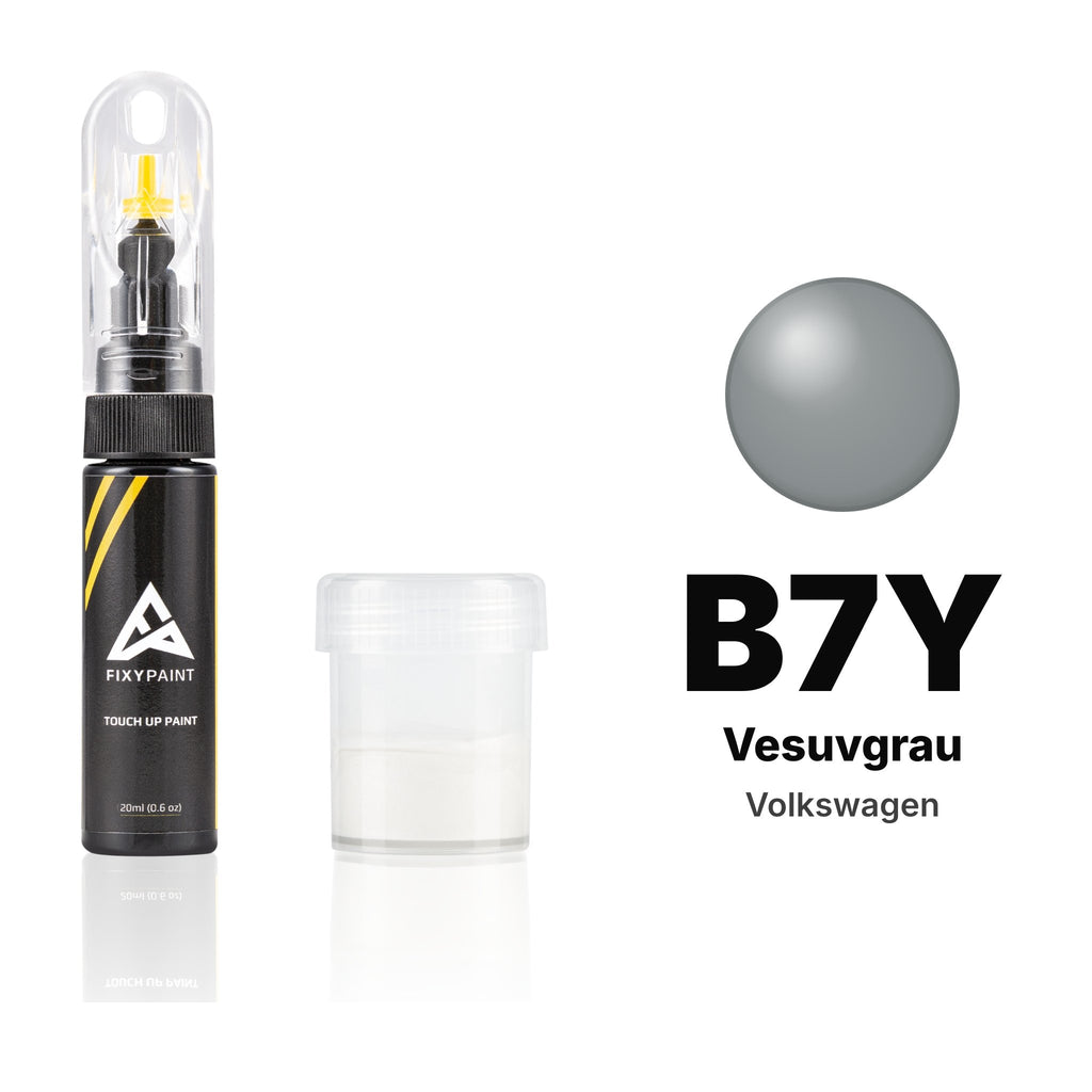 Vernice ritocco per Volkswagen – B7Y Vesuvgrau (tutti i modelli, 1985–1990), kit Standard