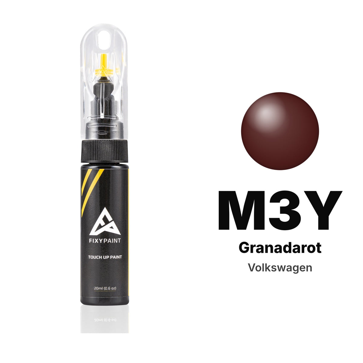 Touch-up paint for Volkswagen M3Y Granadarot, Basic kit