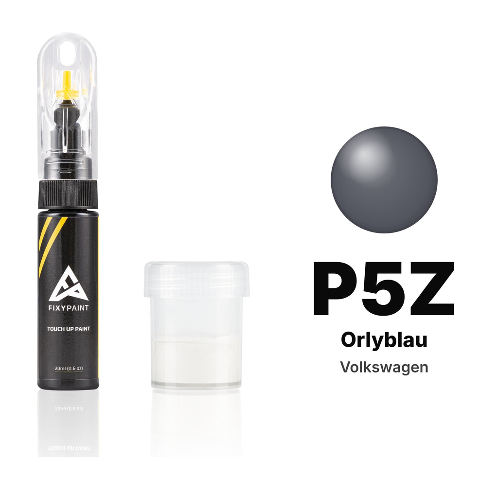 Lackstift für Volkswagen – P5Z Orlyblau (alle Modelle, 1988–1992), Set Standard