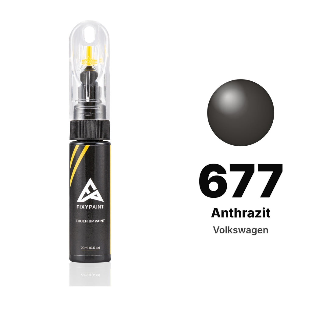 Touch-up paint for Volkswagen 677 Anthrazit, Basic kit
