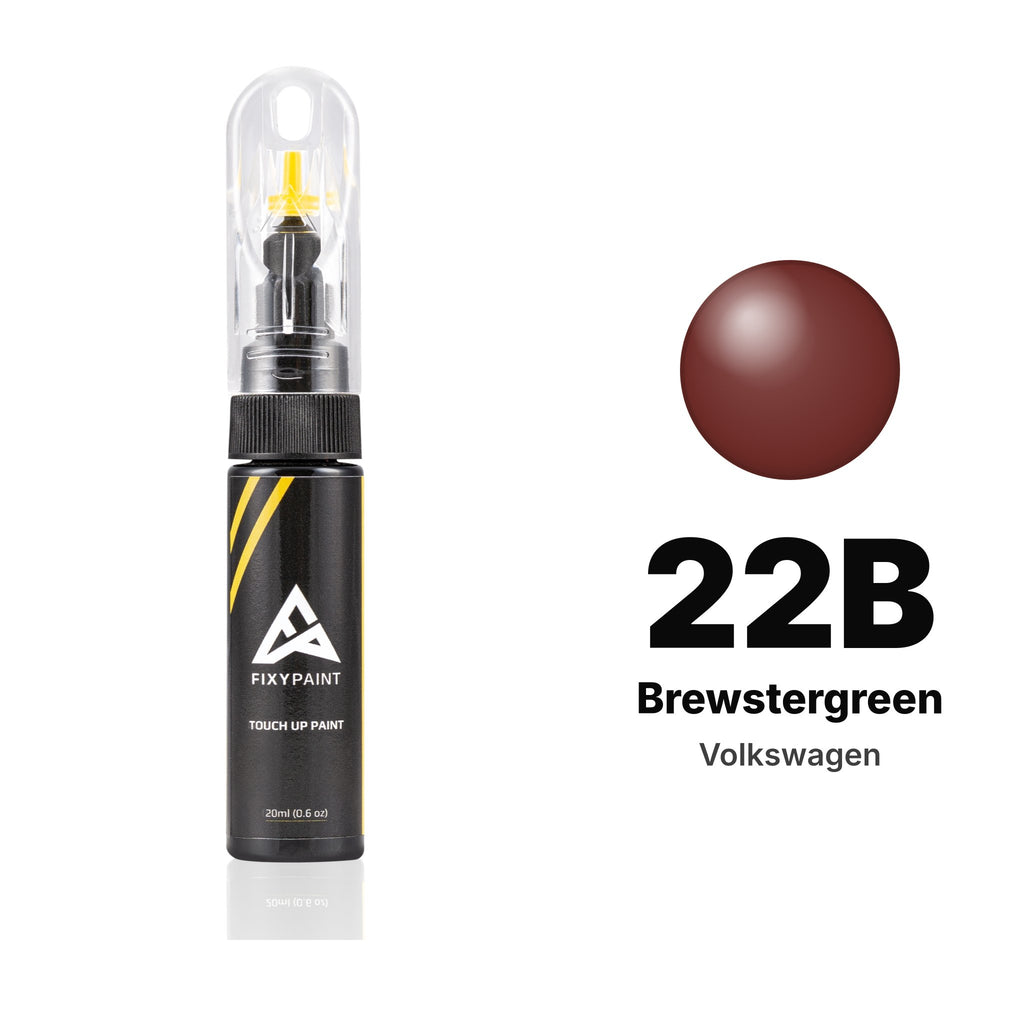Touch-up paint for Volkswagen 22B Brewstergreen, Basic kit