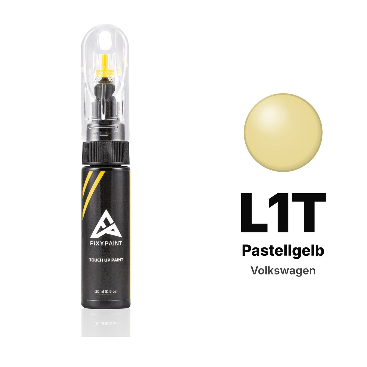 Touch-up paint for Volkswagen L1T Pastellgelb, Basic kit
