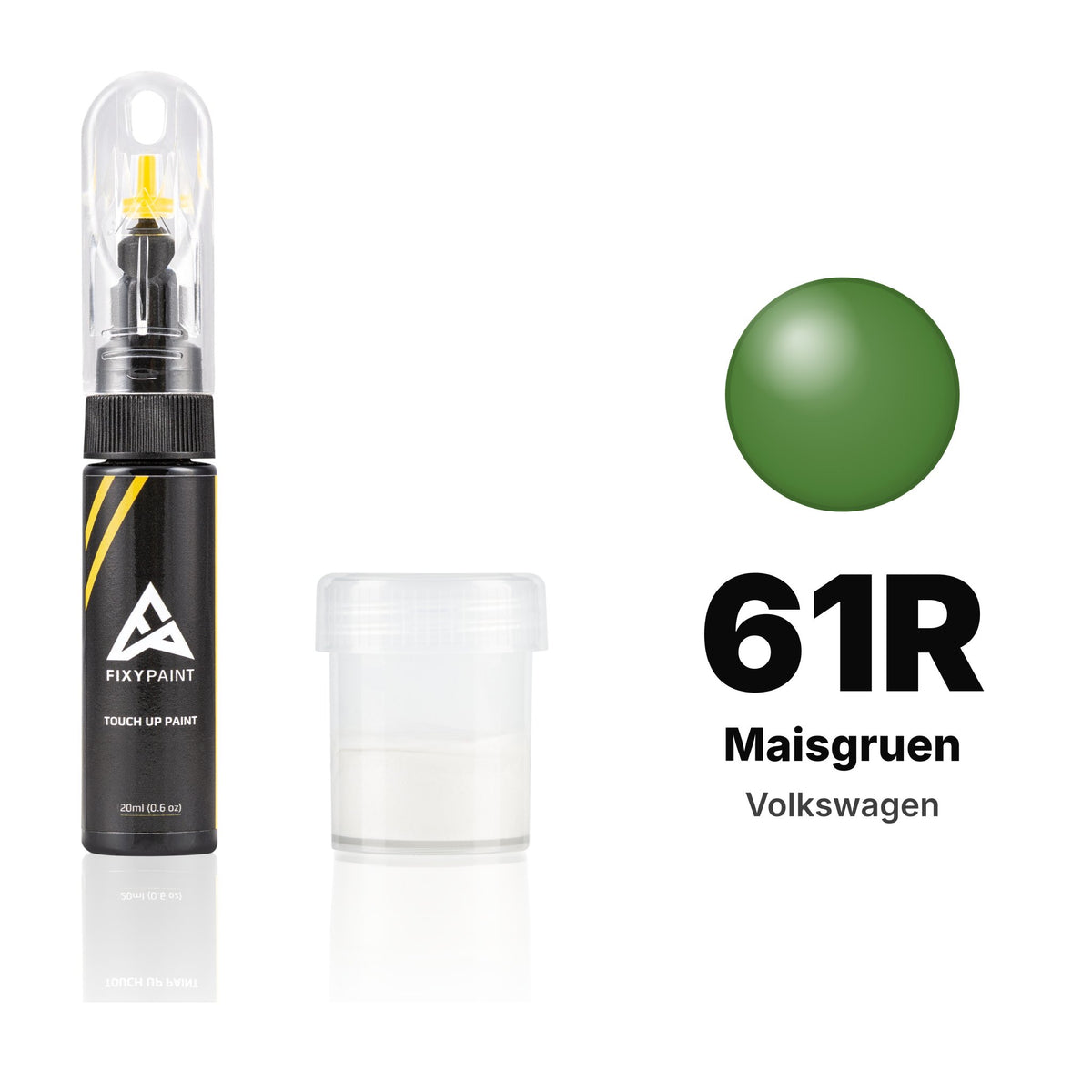 Touch-up paint for Volkswagen 61R Maisgruen, Standard kit