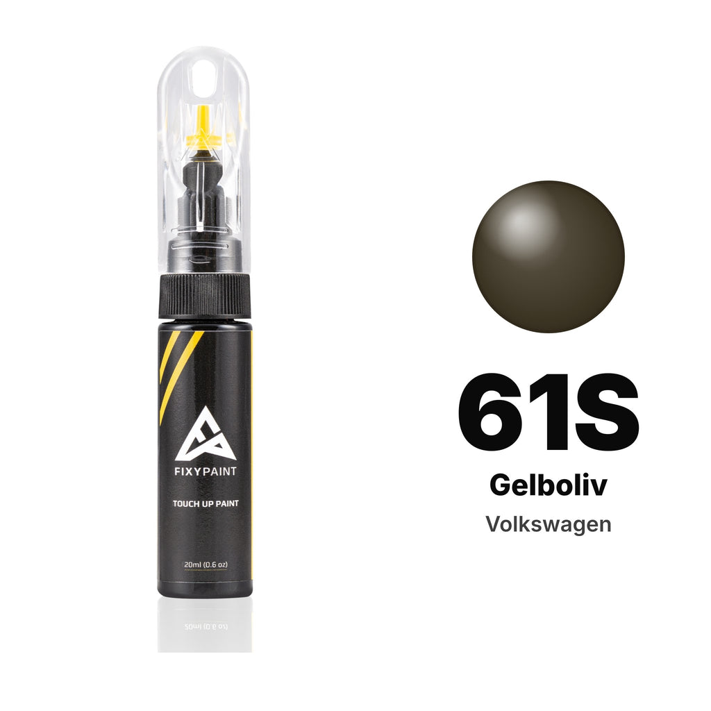 Touch-up paint for Volkswagen 61S Gelboliv, Basic kit