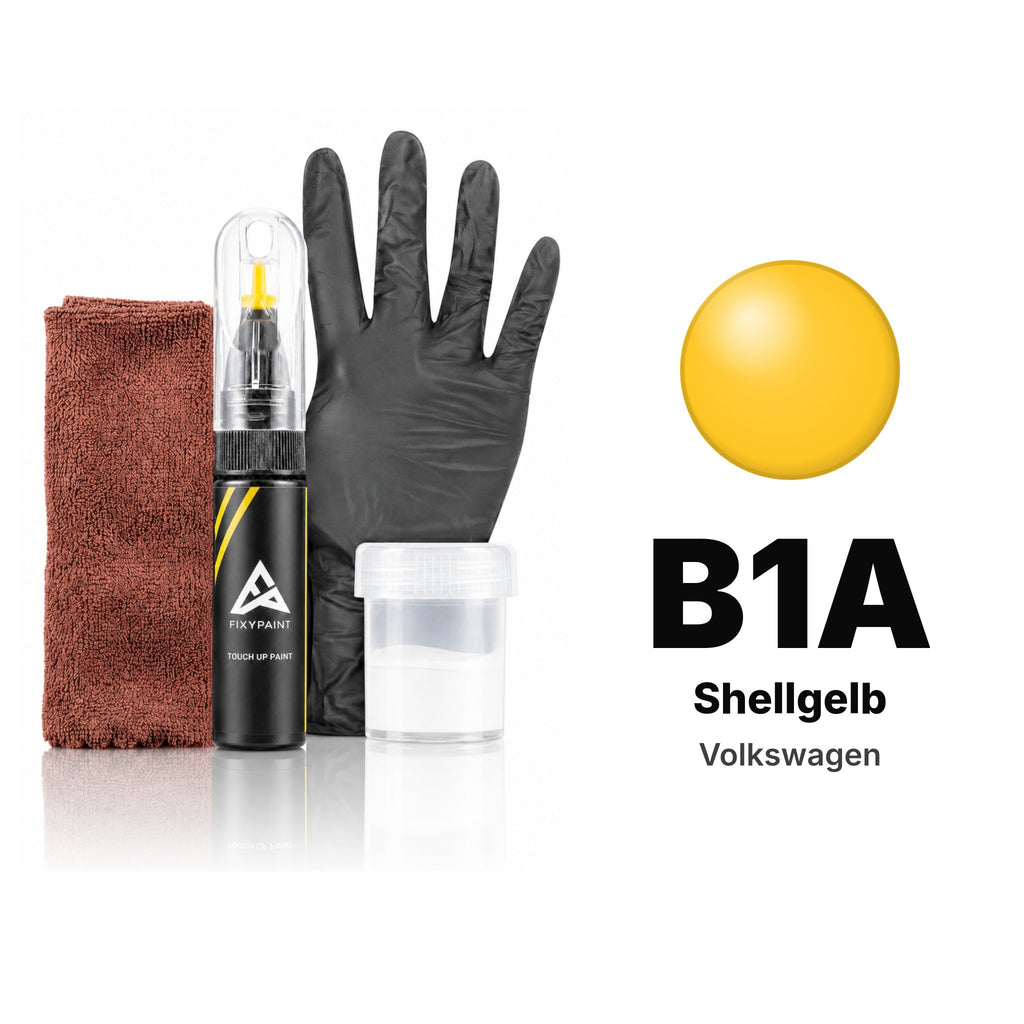Touch-up paint for Volkswagen B1A Shellgelb, Complete kit