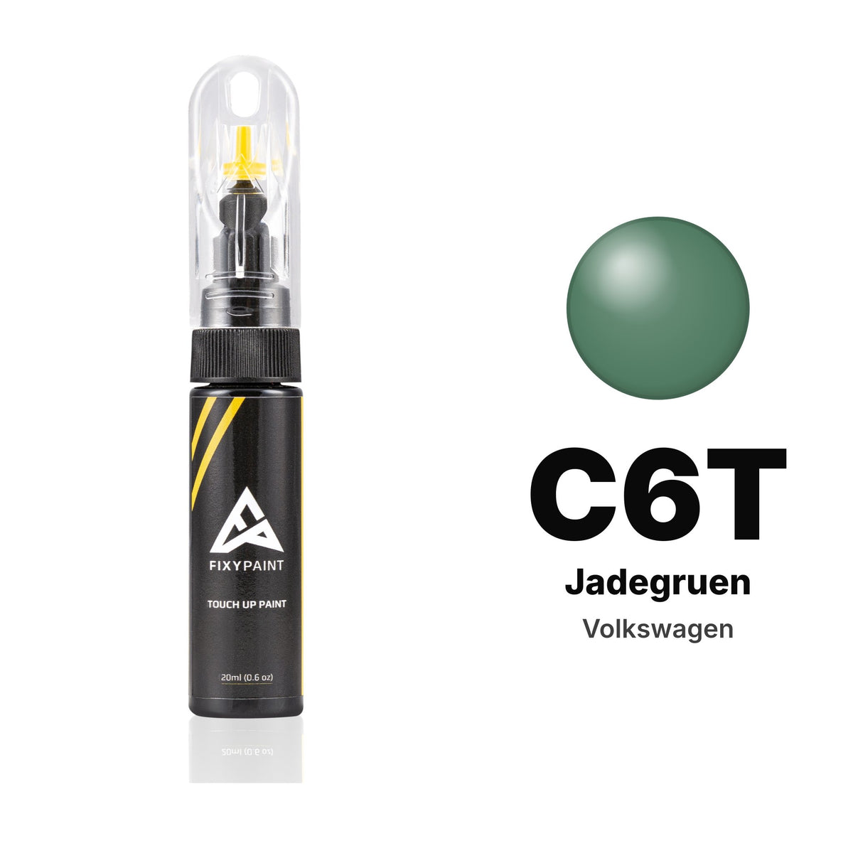 Peinture de retouche pour Volkswagen – C6T Jadegruen (tous modèles, 1993–1998), kit Basique