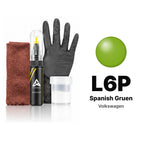 Touch-up paint for Volkswagen L6P Spanish Gruen, Complete kit