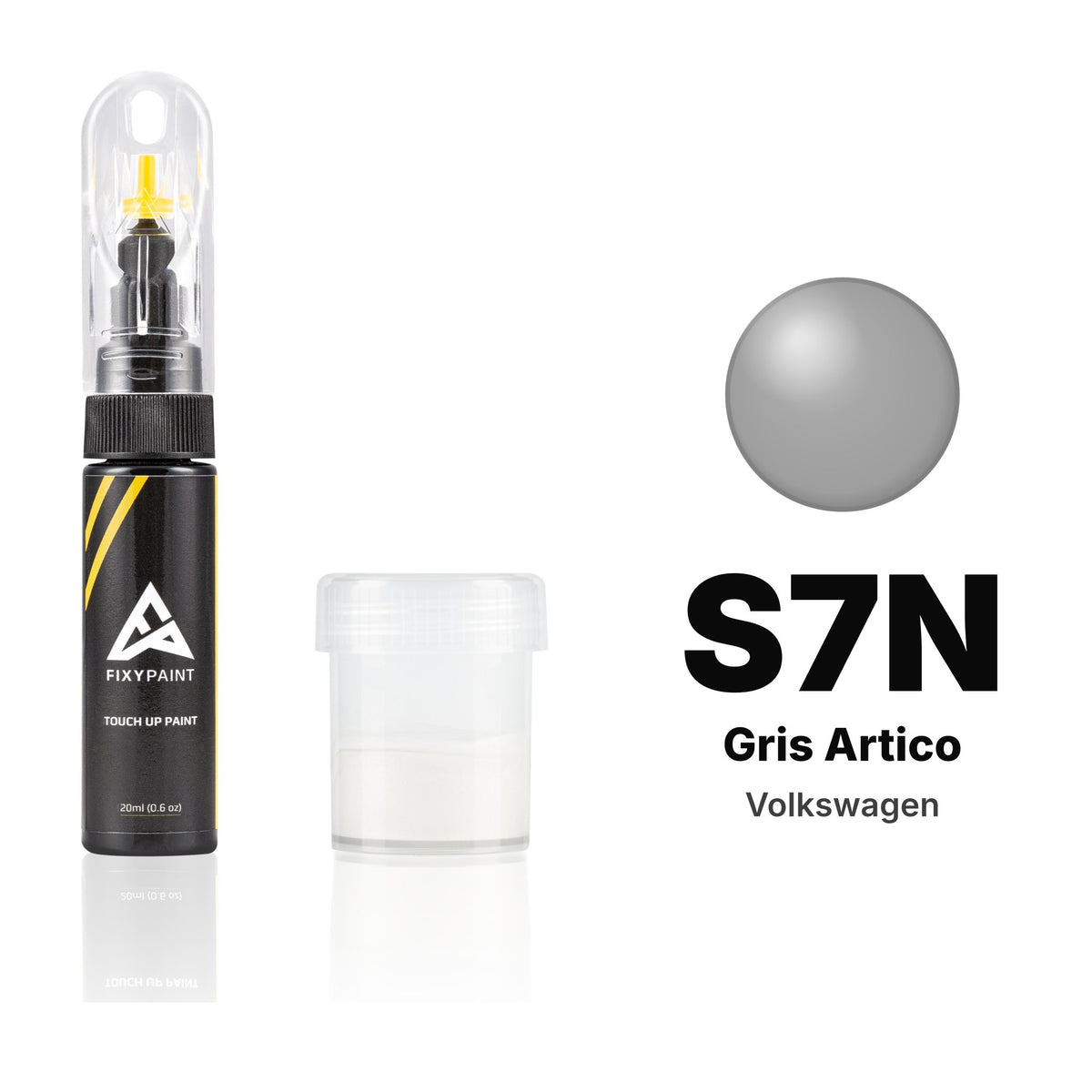 Lackstift für Volkswagen – S7N Gris Artico (alle Modelle, 1993–1999), Set Standard