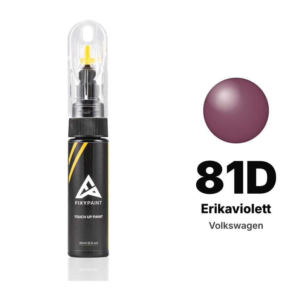 Touch-up paint for Volkswagen 81D Erikaviolett, Basic kit