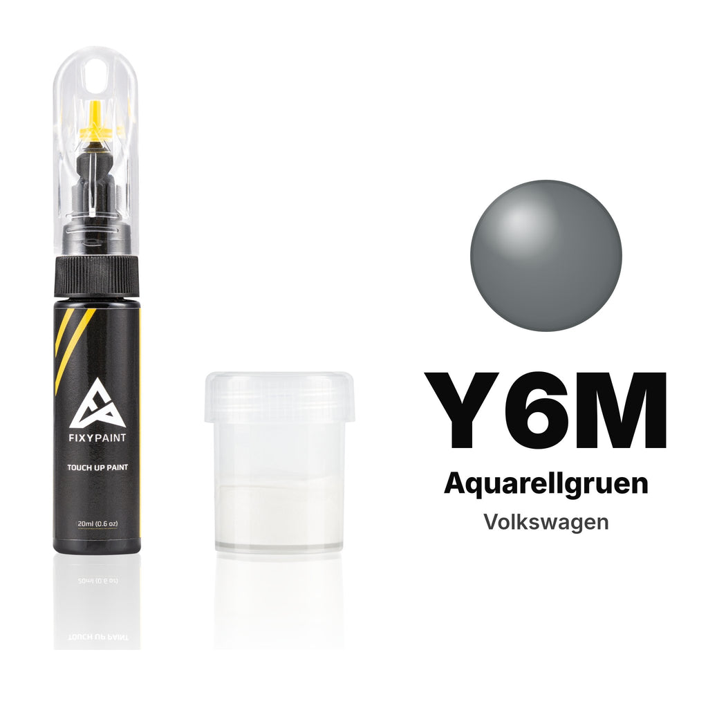 Touch-up paint for Volkswagen Y6M Aquarellgruen, Standard kit