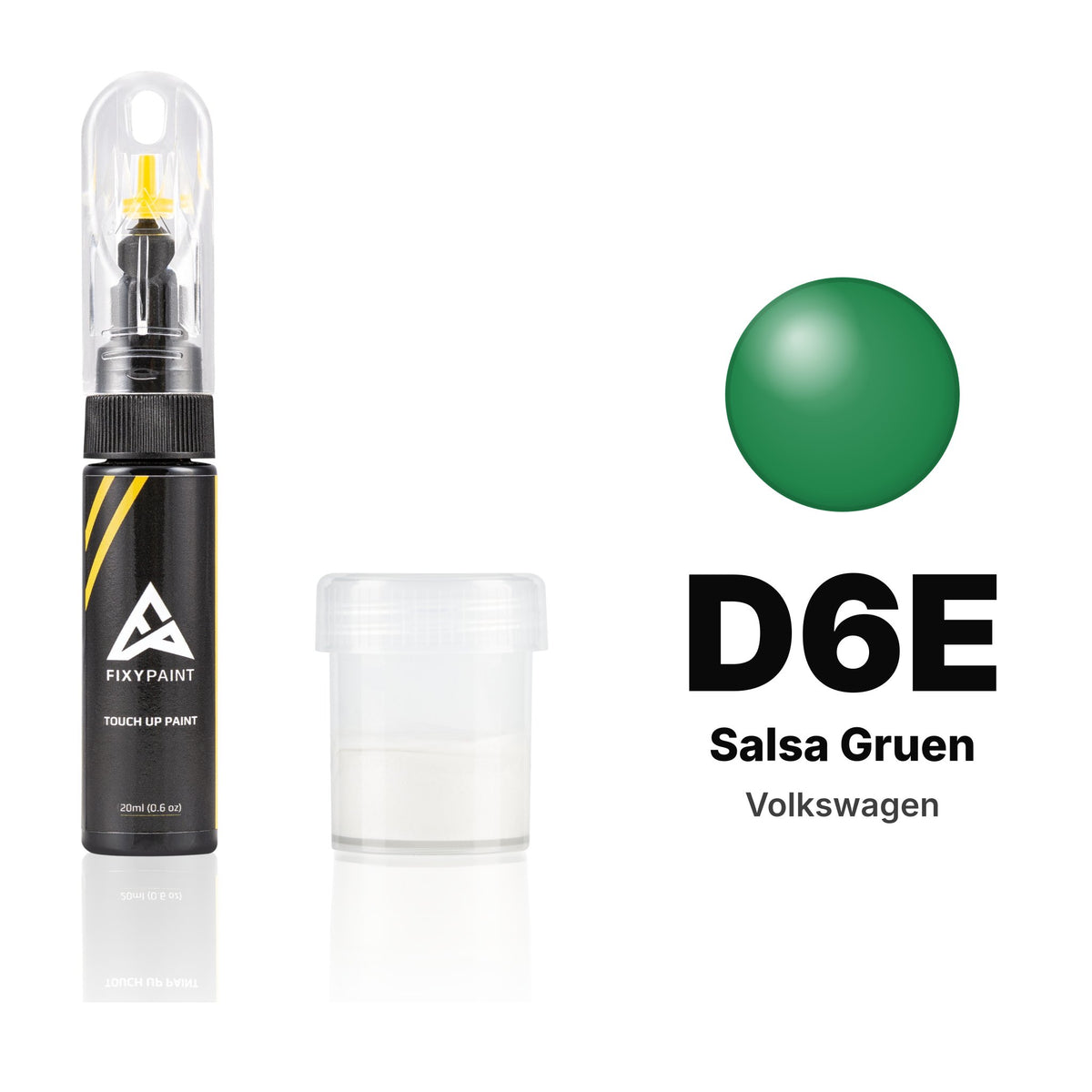 Touch-up paint for Volkswagen D6E Salsa Gruen, Standard kit