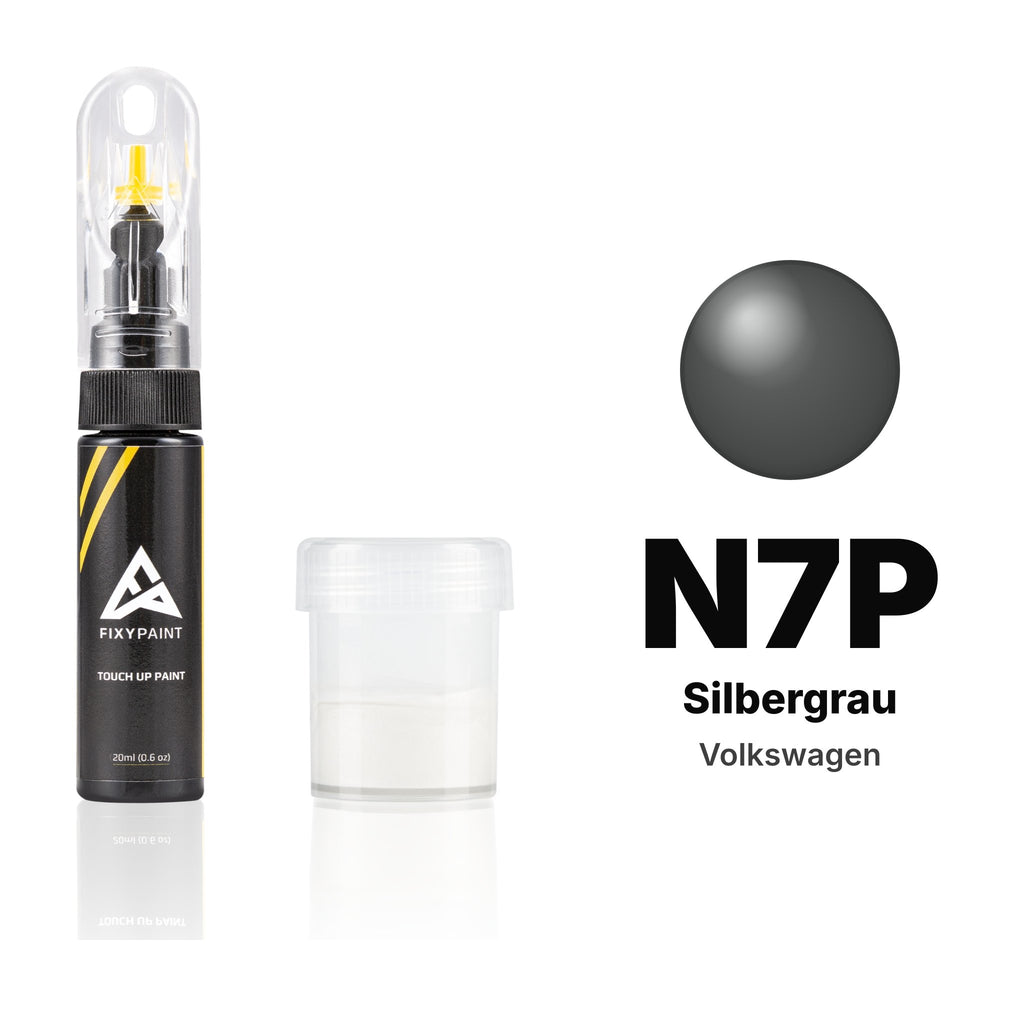 Touch-up paint for Volkswagen N7P Silbergrau, Standard kit