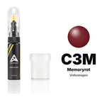 Touch-up paint for Volkswagen C3M Memoryrot, Standard kit